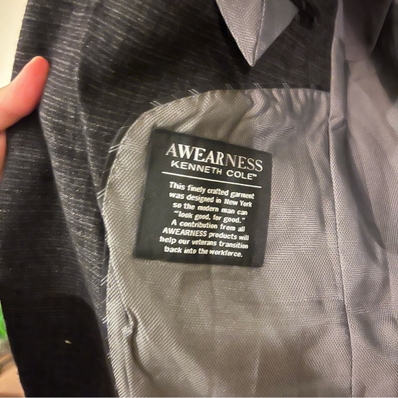 Vintage plaid blazer - Picture 2 of 3